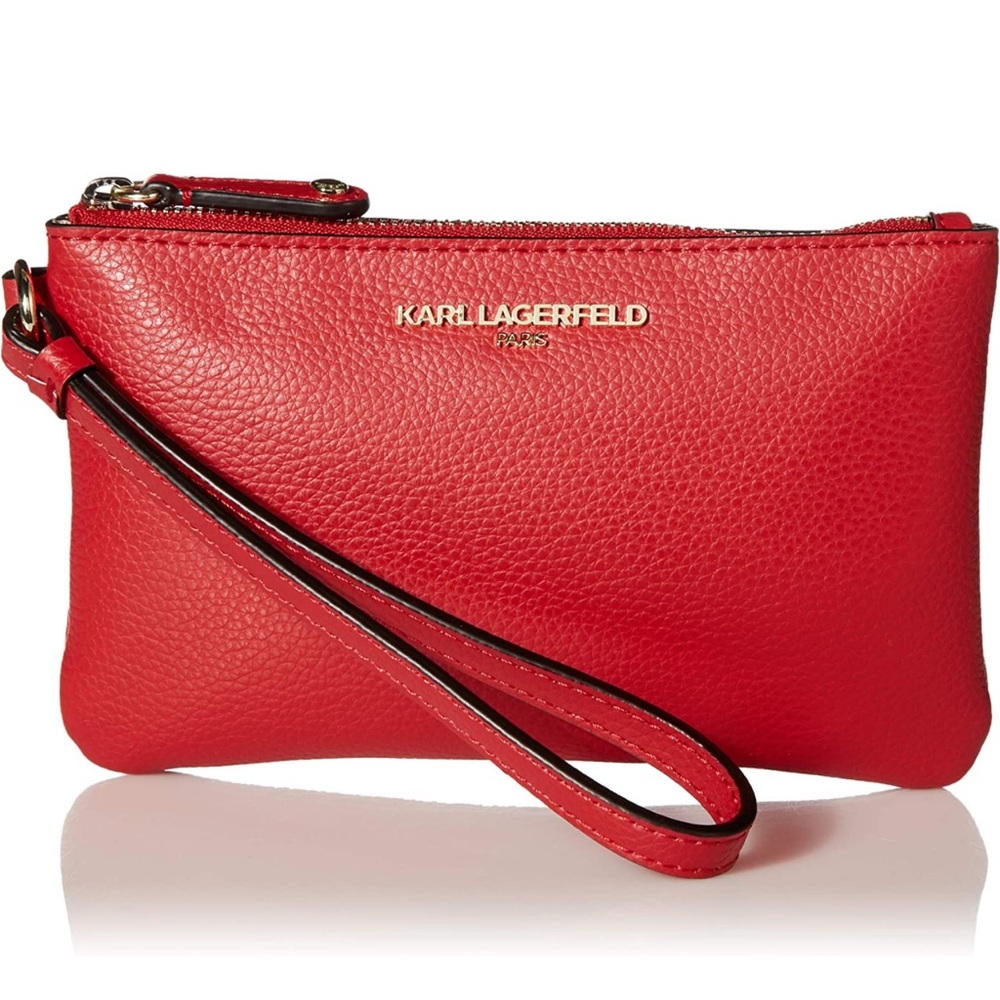 Karl Lagerfeld Paris: Logo Wristlet